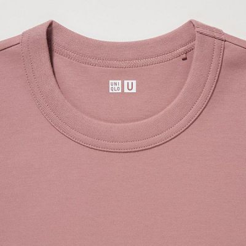 Camiseta Uniqlo U Crew Neck Short-Sleeve Mujer Blancas | 729618_PE