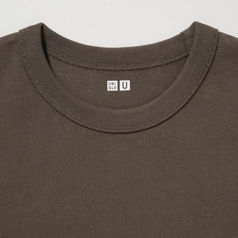 Camiseta Uniqlo U Crew Neck Short-Sleeve Mujer Blancas | 249751_PE