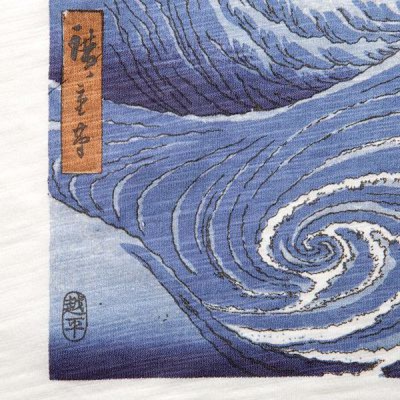 Camiseta Uniqlo Ukiyo-e UT Hombre Azules | 431027_PE