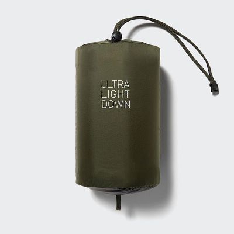 Chaleco de Plumas Uniqlo Ultra Light Mujer Verde Oliva | 201768_PE