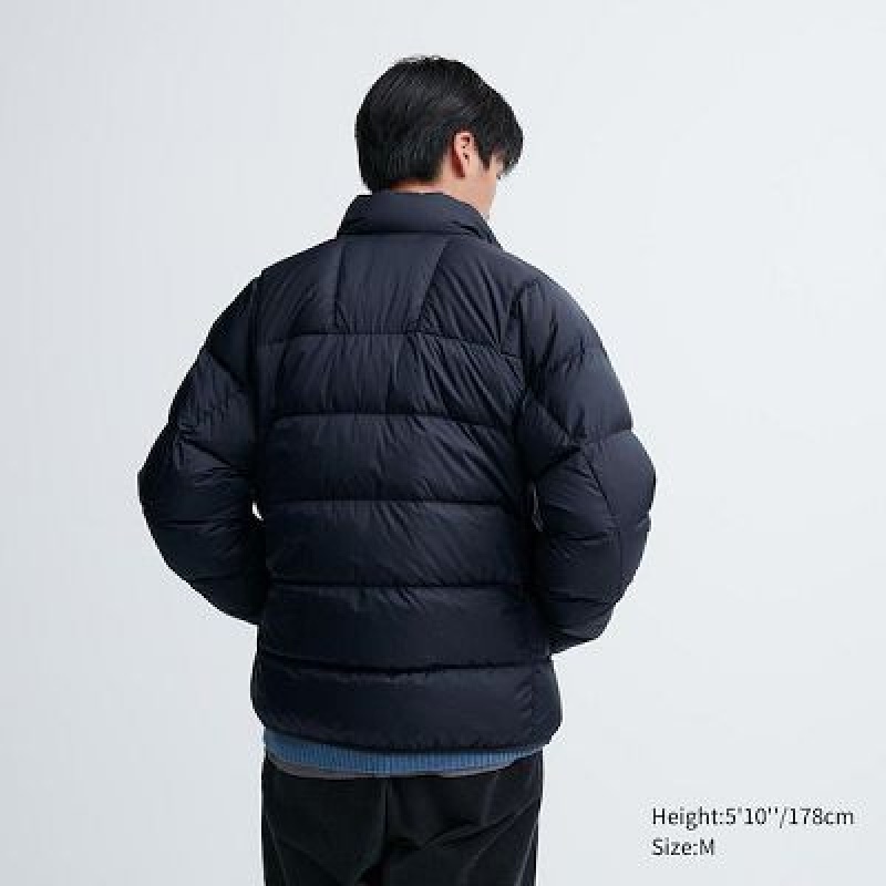 Chaquetas De Plumas Uniqlo Ultra Light Hombre Azul Marino | 143852_PE