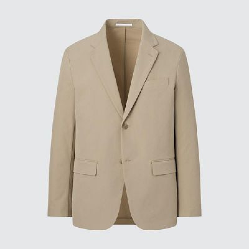 Chaquetas Uniqlo AirSense Hombre Beige | 416370_PE