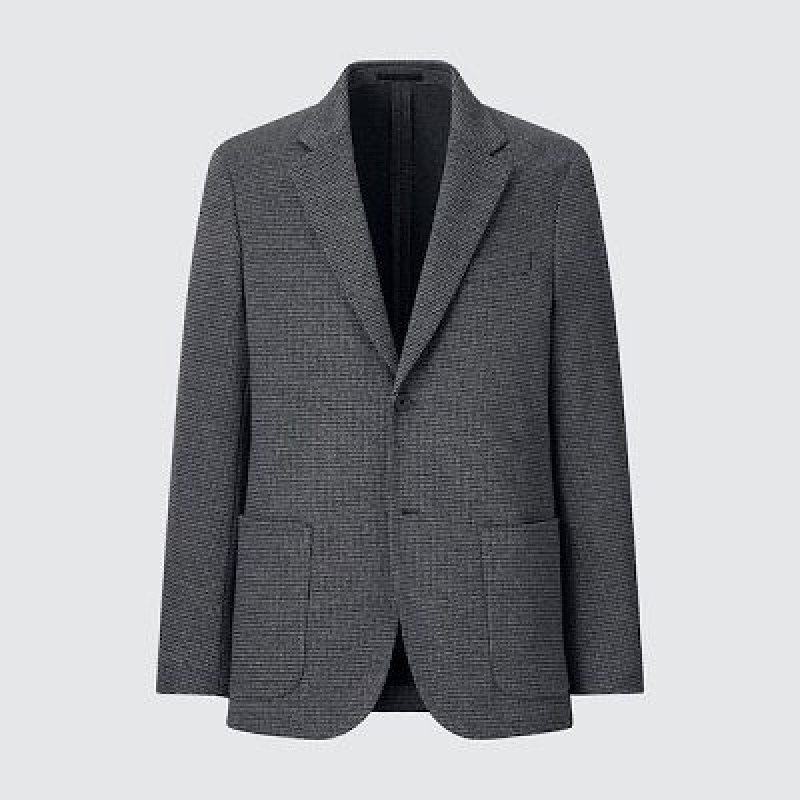 Chaquetas Uniqlo Comfort Hombre Gris | 430896_PE