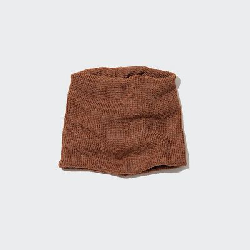 Gaiter Uniqlo HEATTECH Neck Hombre Naranjas | 291384_PE