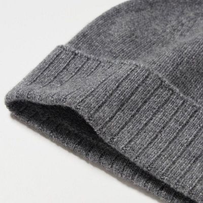 Gorros Uniqlo Cashmere De Punto Mujer Blancas | 647185_PE