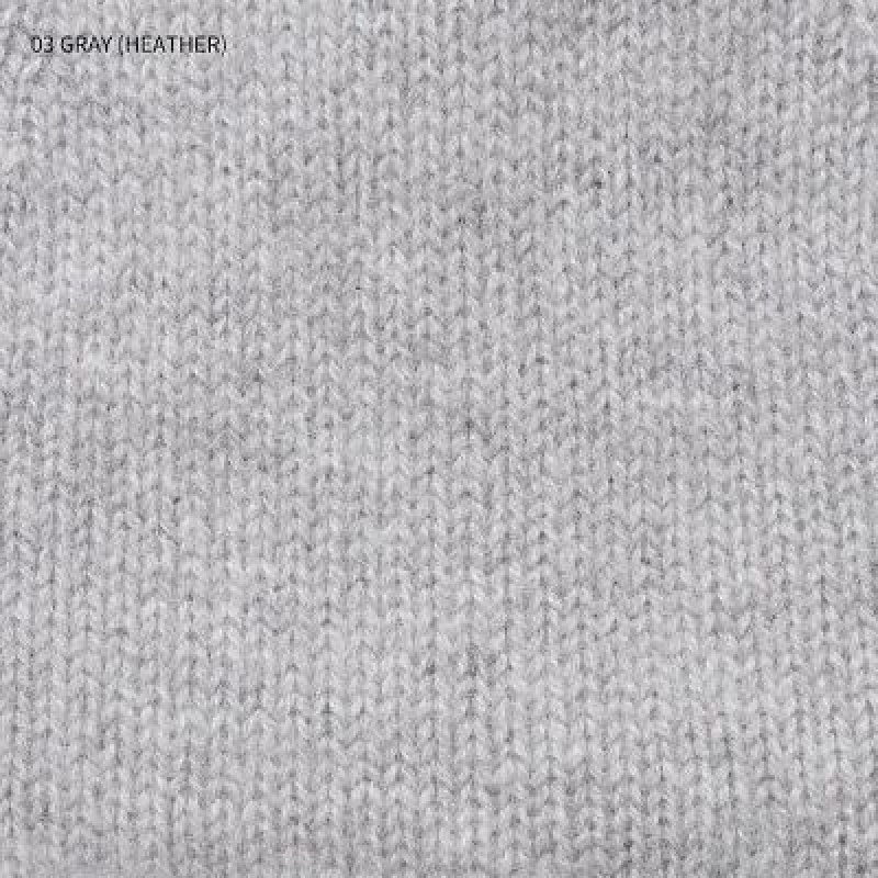 Gorros Uniqlo Cashmere De Punto Mujer Gris | 465017_PE