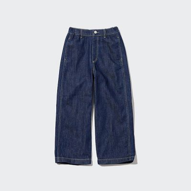 Jeans Uniqlo Baggy Niños Azules | 351264_PE