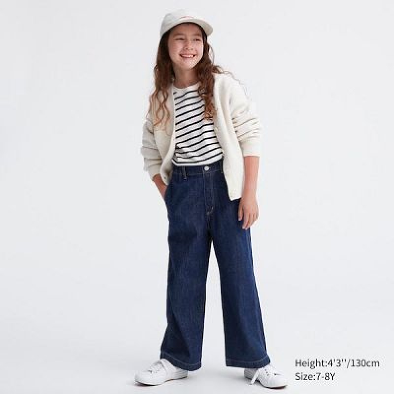 Jeans Uniqlo Baggy Niños Azules | 351264_PE