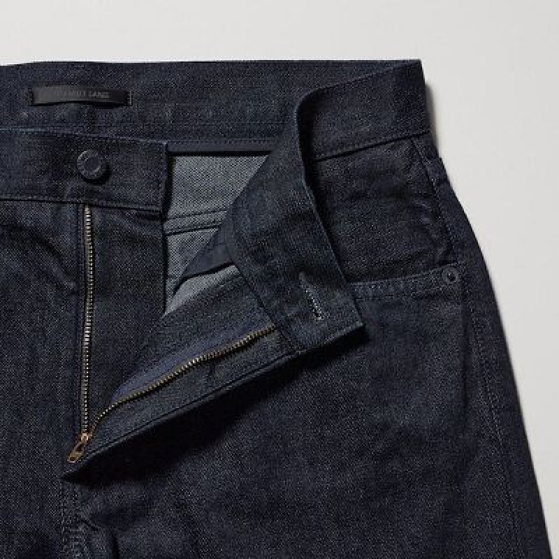 Jeans Uniqlo Classic Cut Hombre Azules | 362978_PE