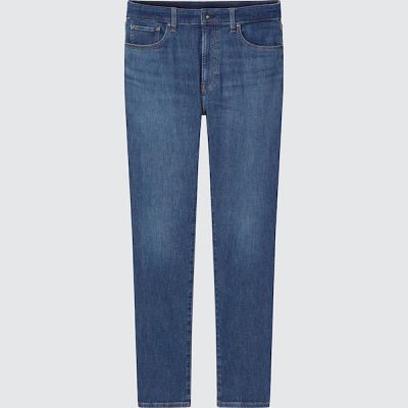 Jeans Uniqlo EZY Ultra Stretch Hombre Azules | 437598_PE