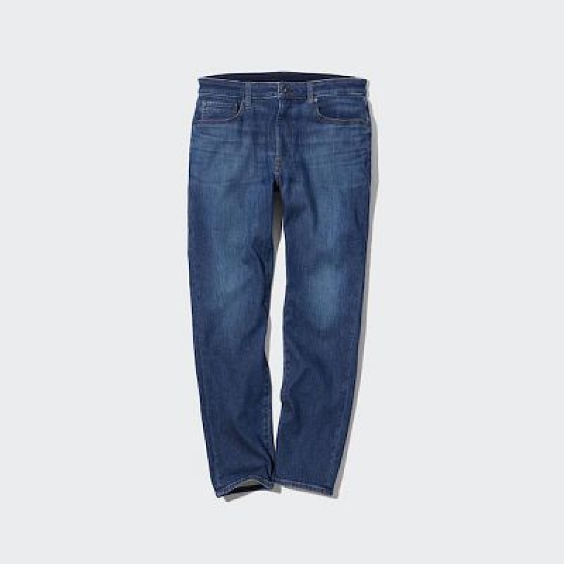 Jeans Uniqlo EZY Ultra Stretch Hombre Azules | 548916_PE