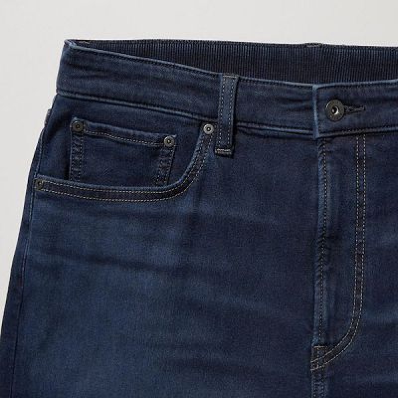 Jeans Uniqlo EZY Ultra Stretch Hombre Azules | 148937_PE