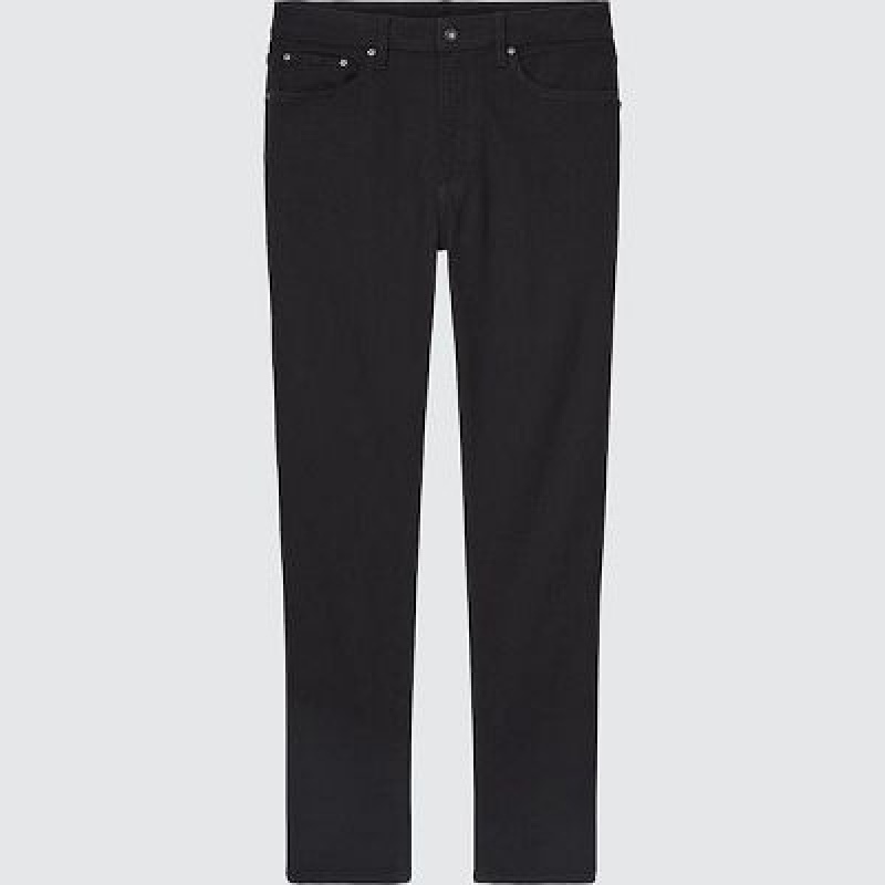 Jeans Uniqlo EZY Ultra Stretch Hombre Negras | 796134_PE