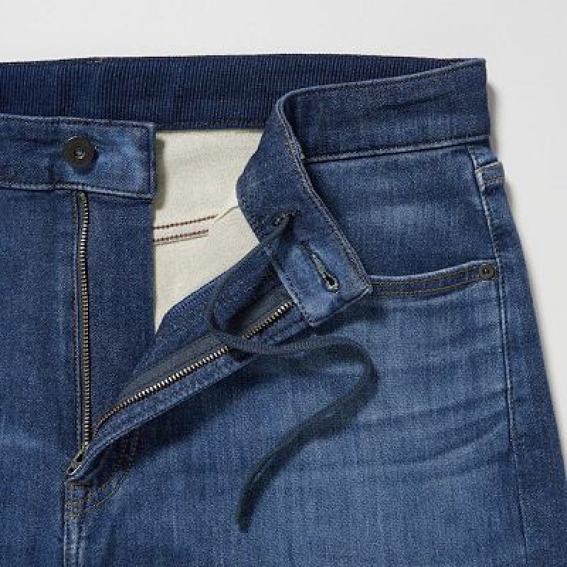 Jeans Uniqlo EZY Ultra Stretch Mujer Azules | 986217_PE