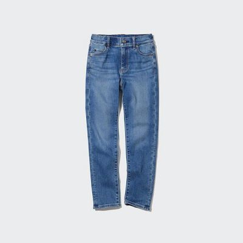 Jeans Uniqlo Ultra Stretch Soft Niños Azules | 832705_PE