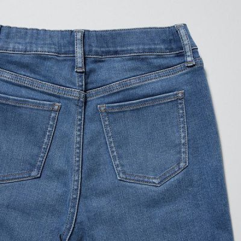 Jeans Uniqlo Ultra Stretch Soft Niños Azules | 975826_PE