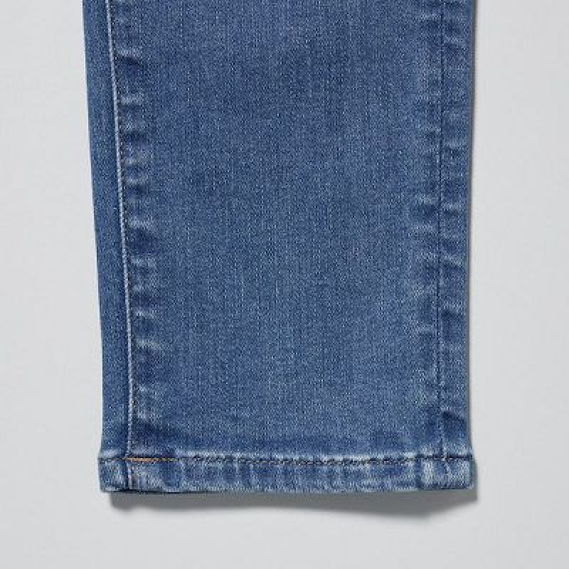 Jeans Uniqlo Ultra Stretch Soft Niños Azules | 975826_PE