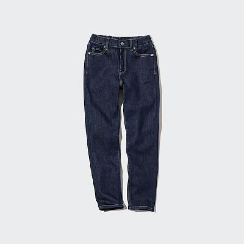 Jeans Uniqlo Ultra Stretch Soft Niños Azules | 160782_PE