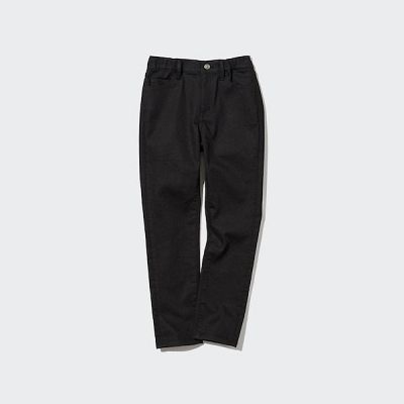 Jeans Uniqlo Ultra Stretch Soft Niños Negras | 326801_PE