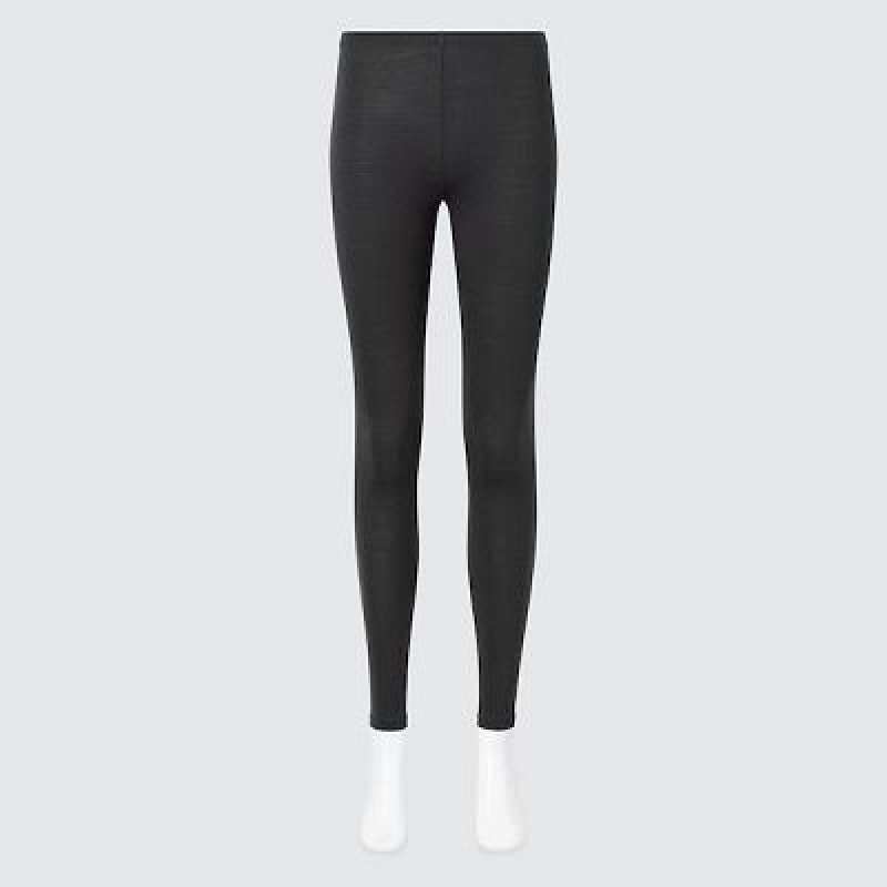 Leggins Uniqlo HEATTECH Mujer Gris | 93786_PE