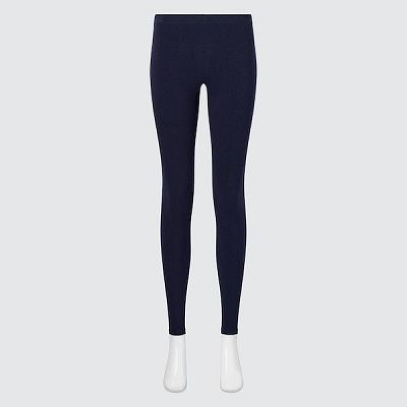 Leggins Uniqlo HEATTECH Ultra Warm Mujer Negras | 846329_PE