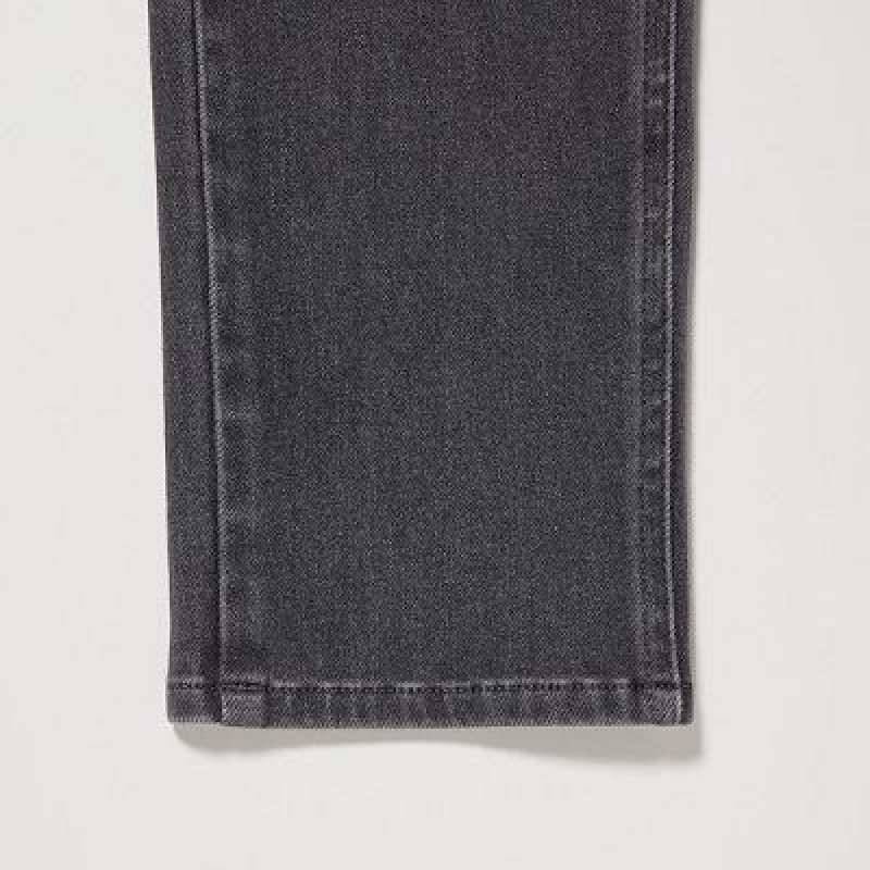 Leggins Uniqlo Ultra Stretch Denim Mujer Gris | 648017_PE