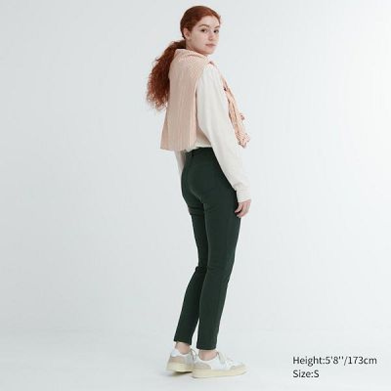 Leggins Uniqlo Ultra Stretch Mujer Beige | 284607_PE