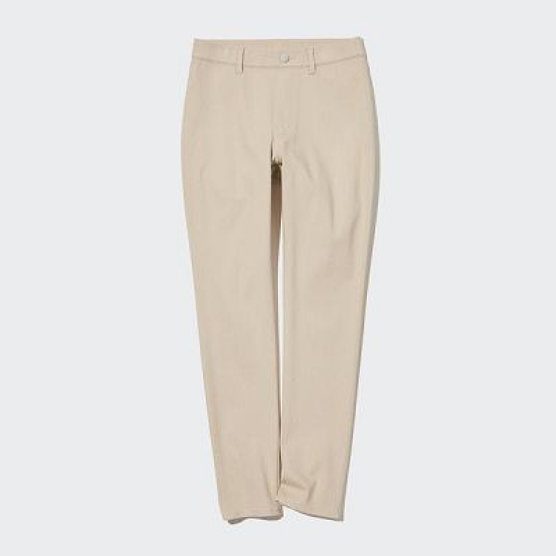 Leggins Uniqlo Ultra Stretch Mujer Blancas | 38527_PE