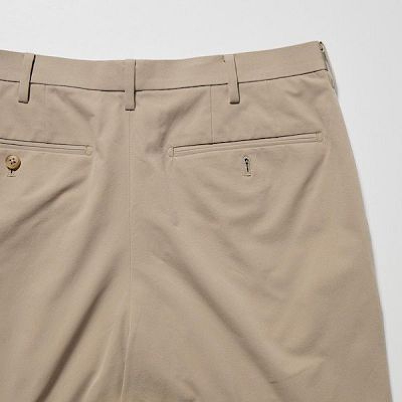 Pantalon Uniqlo AirSense Hombre Beige | 48253_PE