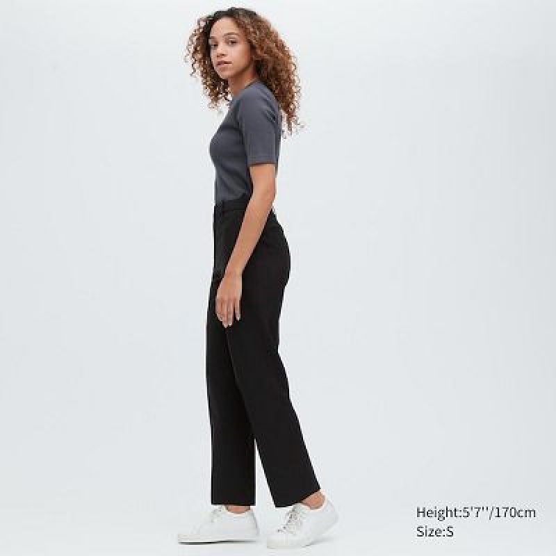 Pantalon Uniqlo AirSense Mujer Negras | 56481_PE