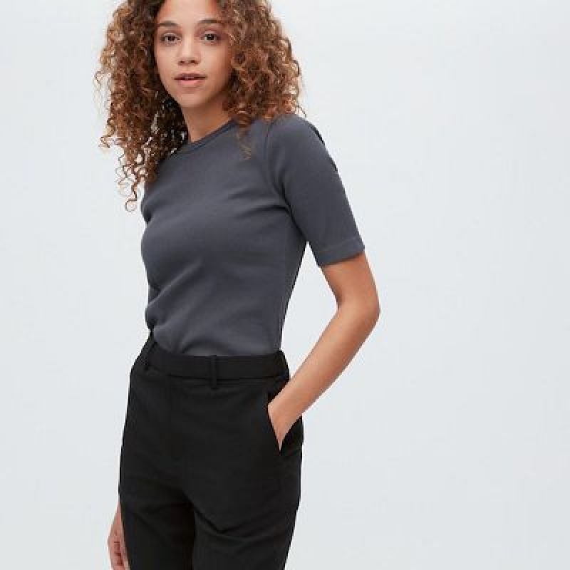 Pantalon Uniqlo AirSense Mujer Negras | 56481_PE