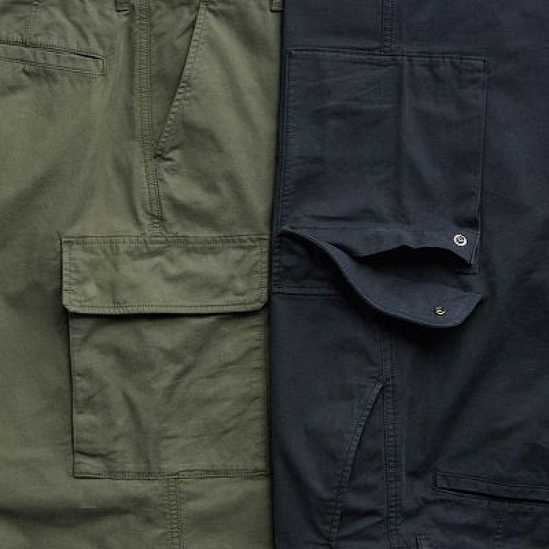 Pantalon Uniqlo Cargo Hombre Verde Oliva | 501483_PE