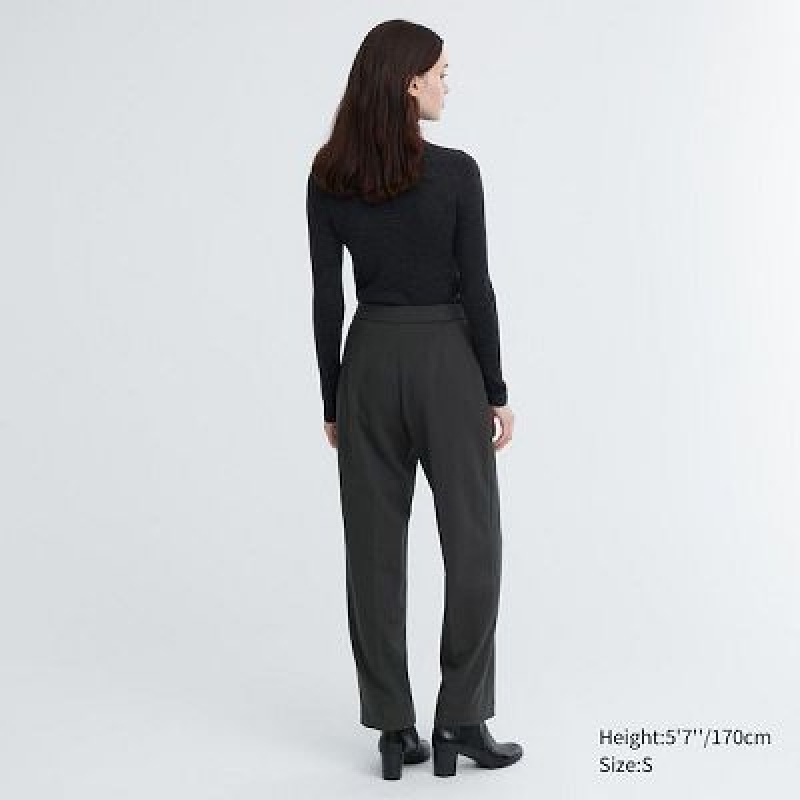 Pantalon Uniqlo Easy Wide Directo Mujer Blancas | 963427_PE