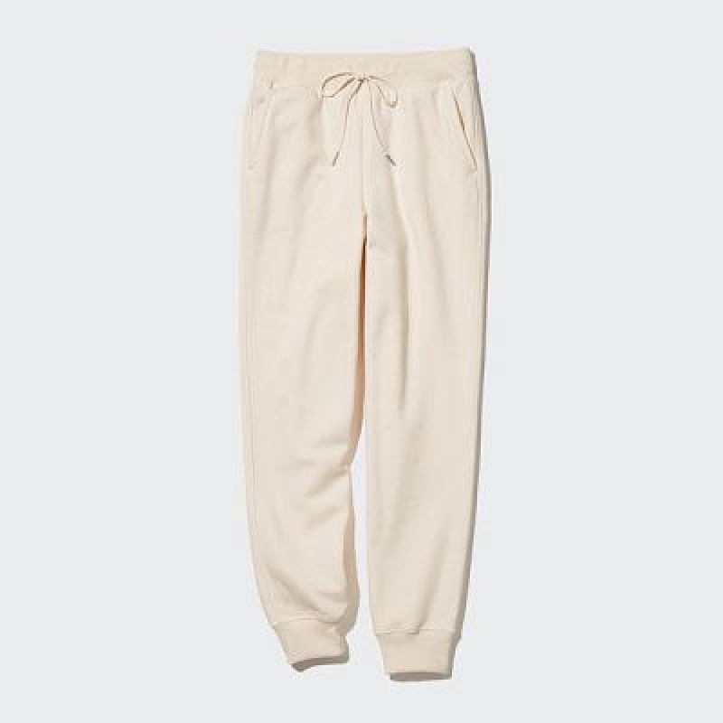 Pantalon Uniqlo HEATTECH Pile Lined Sweat Mujer Blancas | 65928_PE