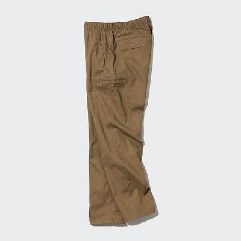 Pantalon Uniqlo HEATTECH Warm Lined Hombre Marrones | 803719_PE