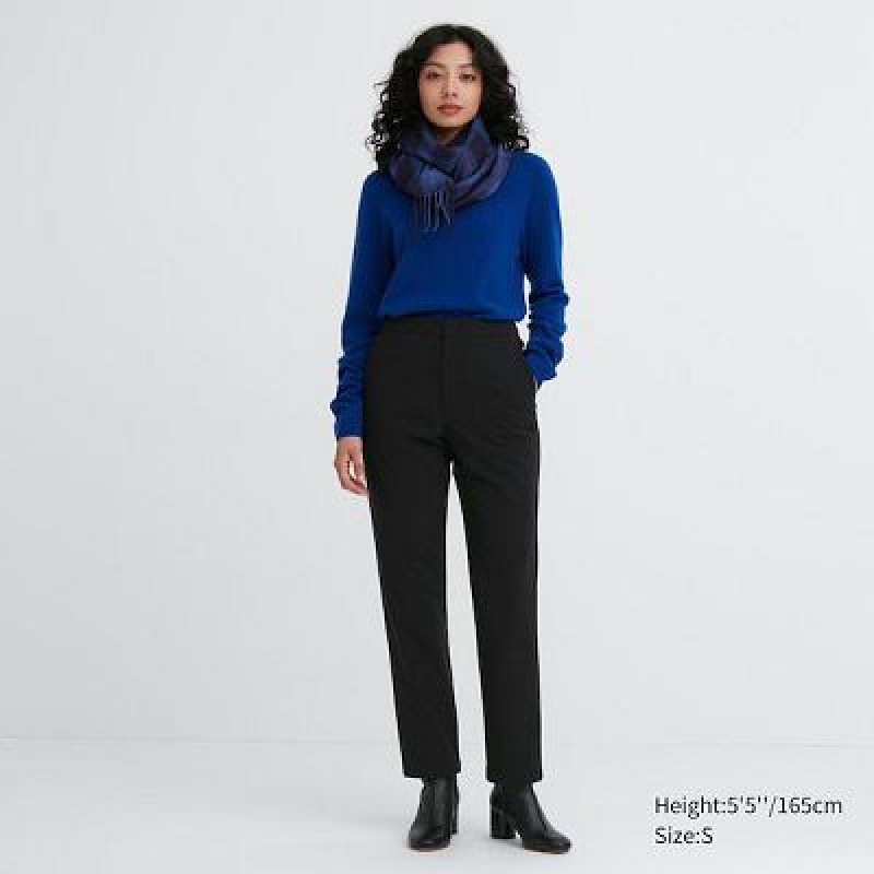 Pantalon Uniqlo HEATTECH Warm Lined Mujer Negras | 843219_PE