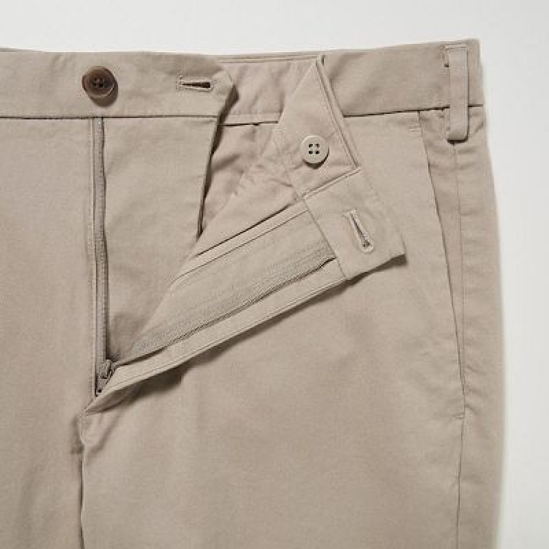 Pantalon Uniqlo Slim-Fit Chino Hombre Beige | 421709_PE