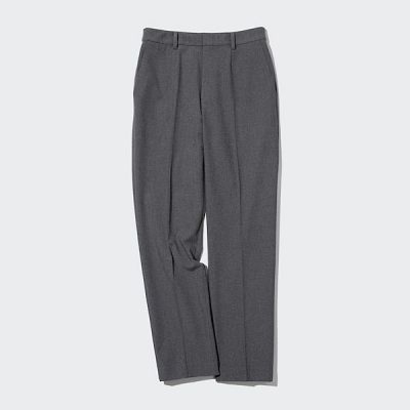 Pantalon Uniqlo Smart Ankle (2-Way Stretch) Mujer Blancas | 485629_PE