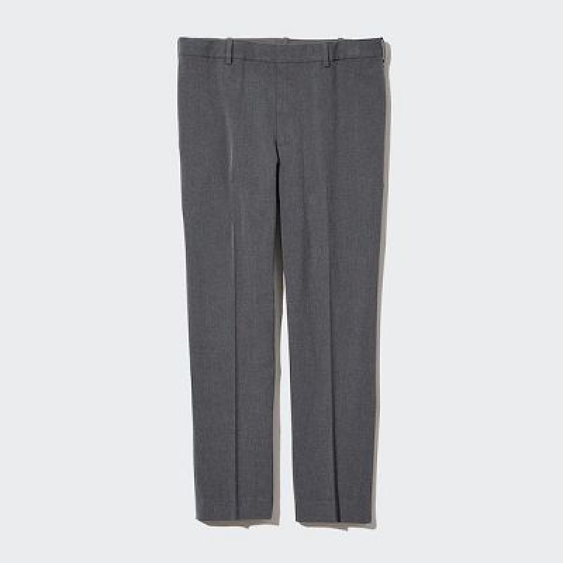 Pantalon Uniqlo Smart Ankle Hombre Gris | 827061_PE