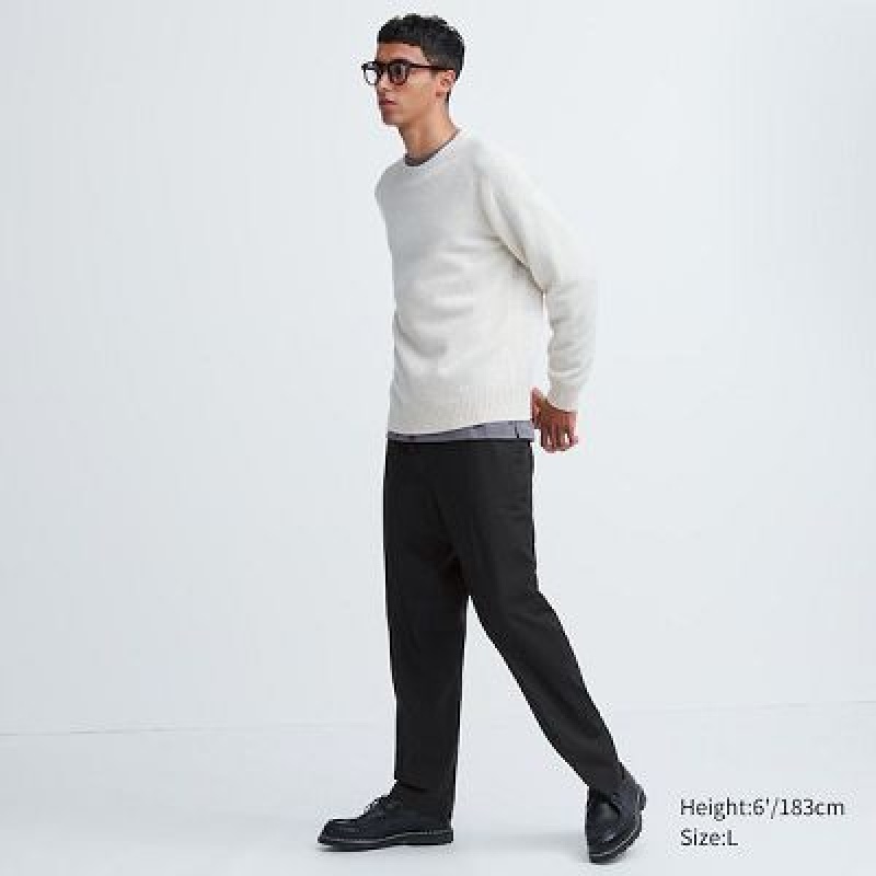 Pantalon Uniqlo Smart Ankle Hombre Negras | 549786_PE