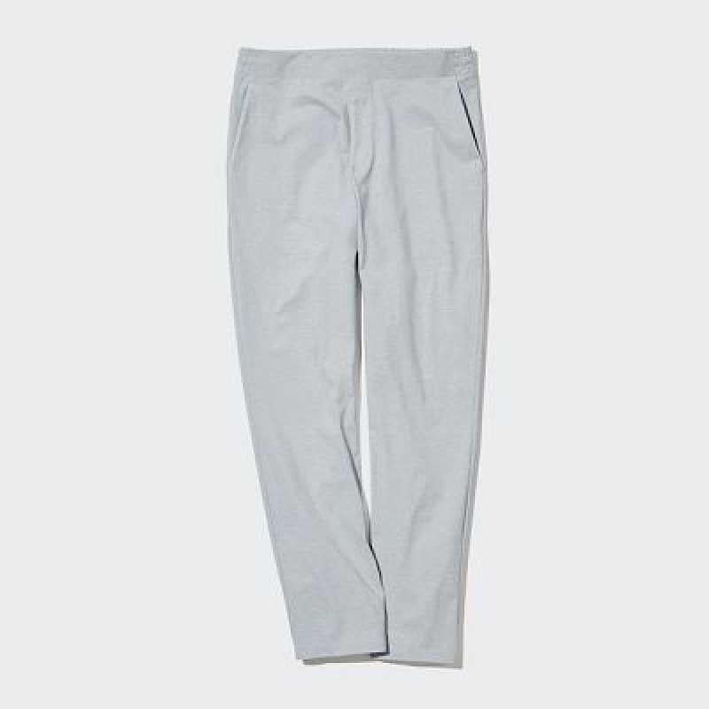 Pantalon Uniqlo Ultra Stretch DRY-EX Tapered Hombre Gris | 268517_PE