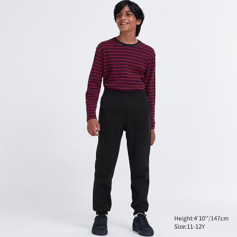 Pantalones Deportivos Uniqlo Pile-Lined Niños Gris | 120673_PE