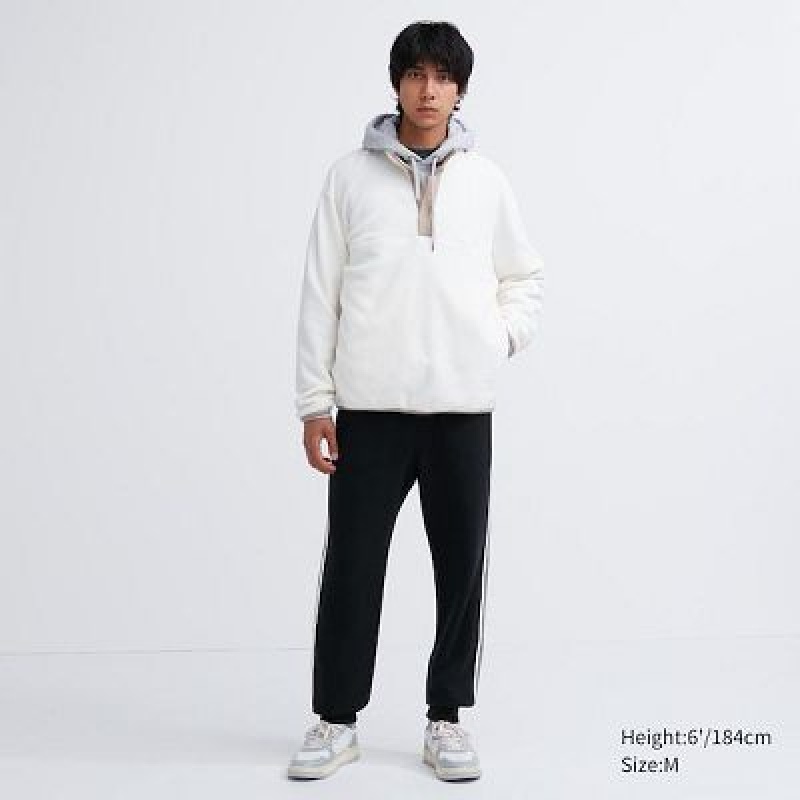 Pantalones Deportivos Uniqlo Side-Stripe Hombre Negras | 196234_PE