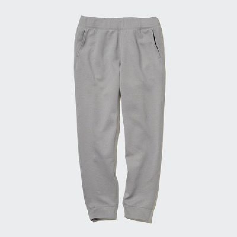 Pantalones Deportivos Uniqlo Stretch Dry Hombre Gris | 439560_PE