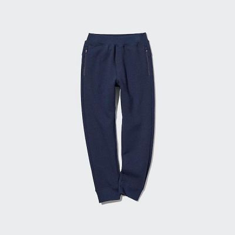 Pantalones Deportivos Uniqlo Ultra Stretch Dry Niños Azul Marino | 475962_PE