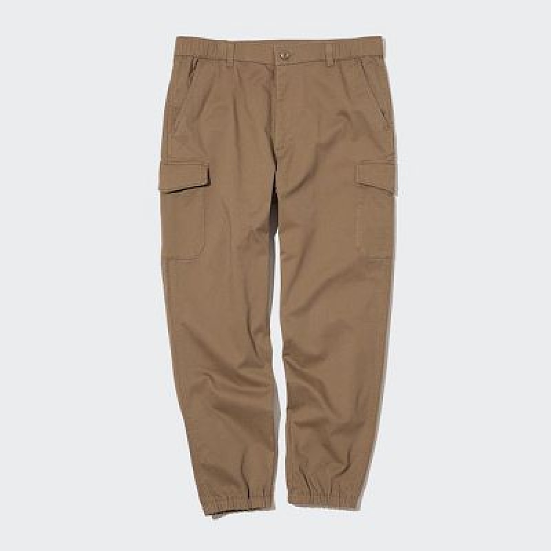 Pantalones Jogger Uniqlo Cargo Hombre Gris | 950617_PE