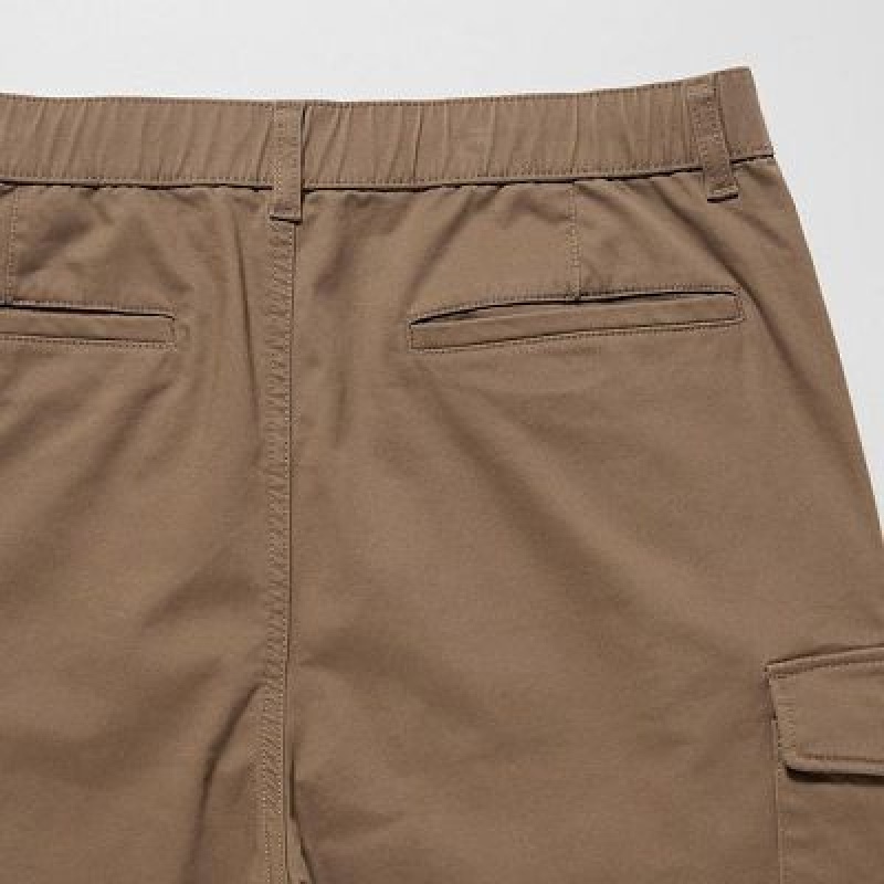 Pantalones Jogger Uniqlo Cargo Hombre Negras | 538976_PE