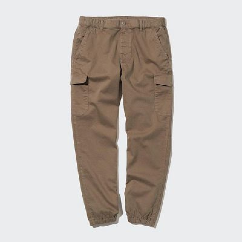 Pantalones Jogger Uniqlo Cargo Hombre Verde Oliva | 532796_PE