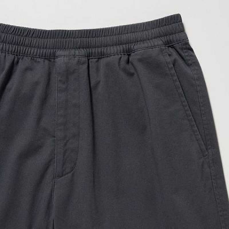 Pantalones Jogger Uniqlo Cotton Relaxed Hombre Negras | 863520_PE