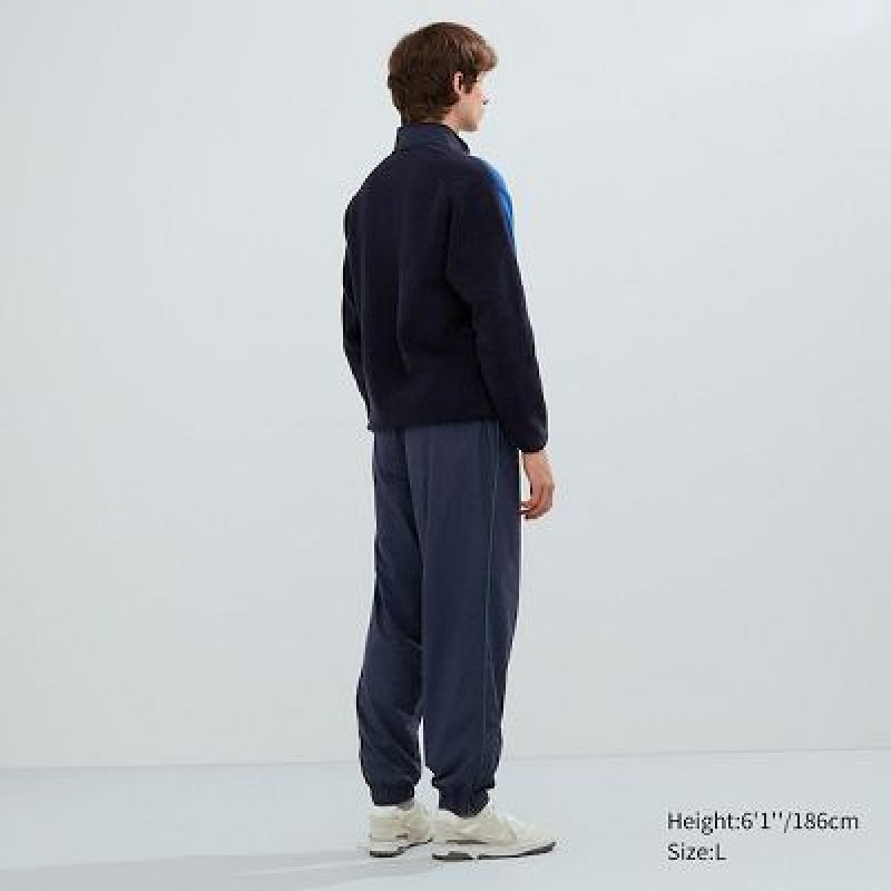 Pantalones Jogger Uniqlo Nylon Hombre Azul Marino | 975138_PE